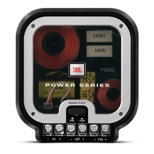 POWER P660C - Black - 6 1/2 inch 2-Way Component System - Detailshot 2